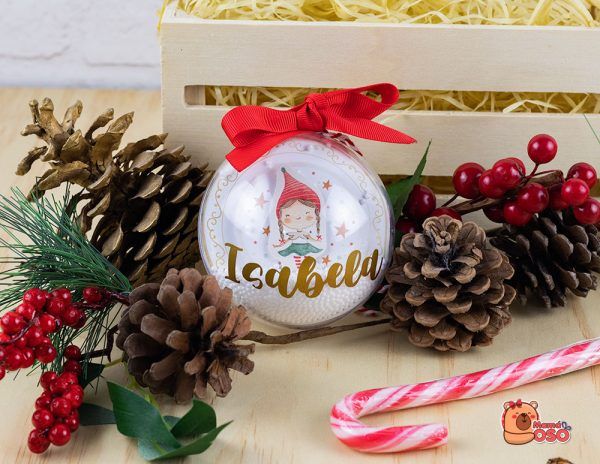 Bolas de navidad personalizadas elfa
